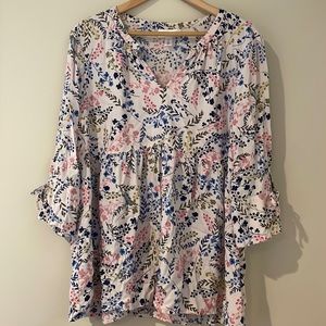 Motherhood Maternity Floral Blouse